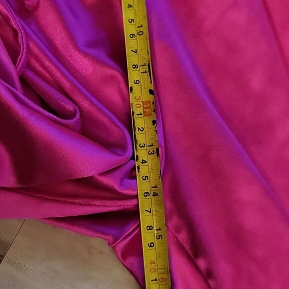 Laina Rauma Club Bed Hot Pink Drawstring Sheen Lightweight Satin Style Pants XXL - Picture 12 of 12